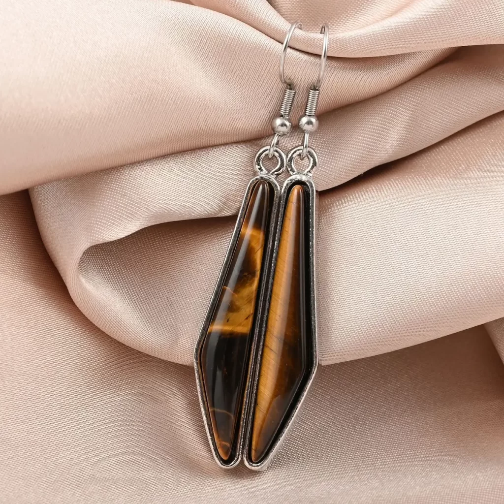 Tiger's Eye Earrings