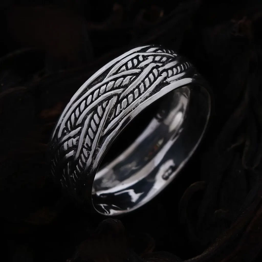 Bali Legacy Sterling Silver Braided Ring