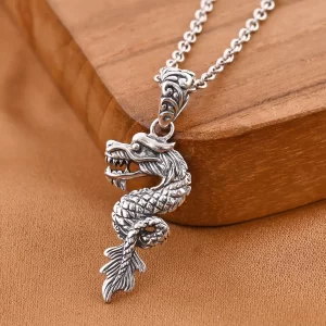 Bali Legacy Sterling Silver Dragon Pendant 2024