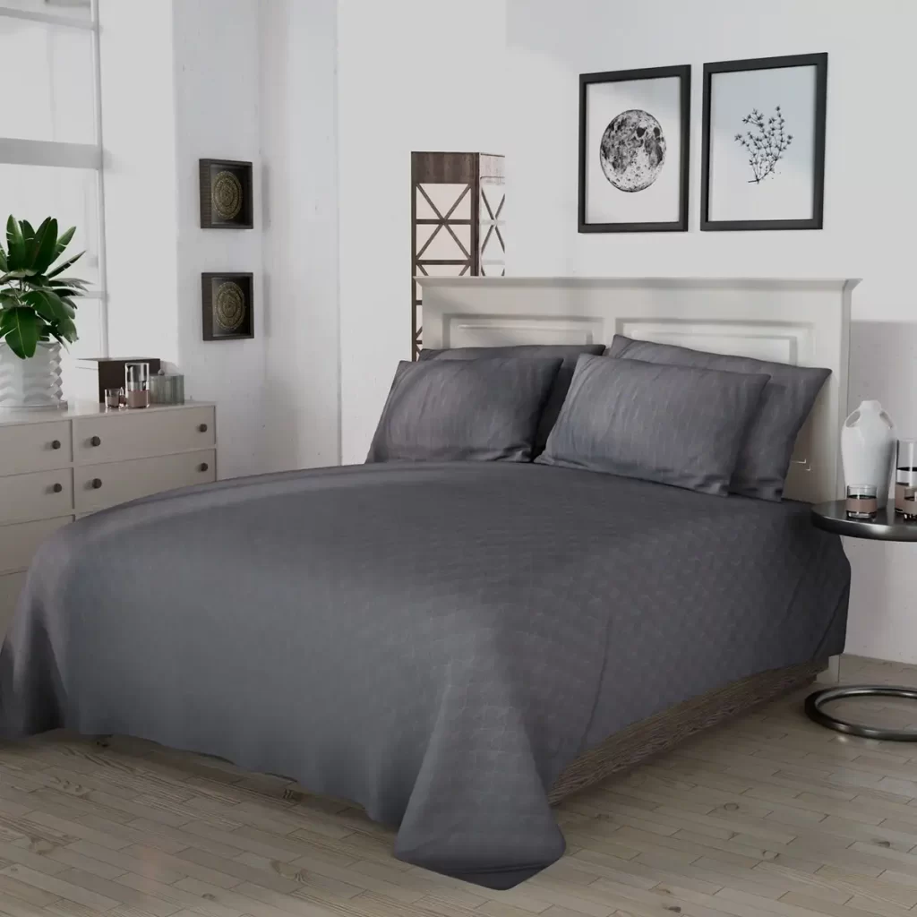 Guest Bedroom designs Charcoal Gray bedsheet microfiber bedsheets