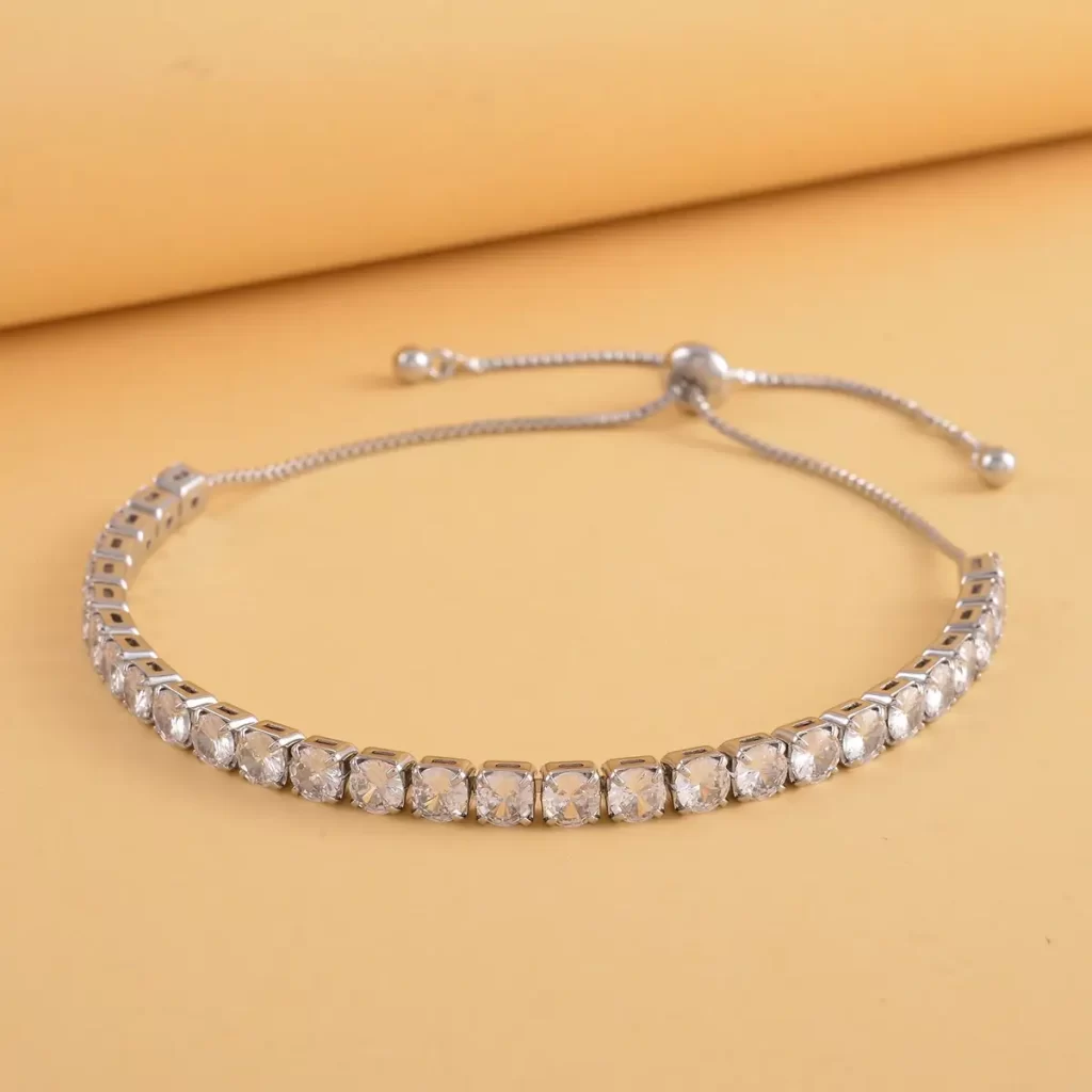 Simulated Diamond Tennis Bracelet