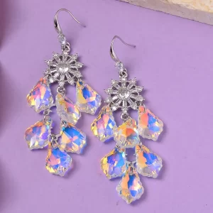 Austrian Crystal Chandelier Earrings