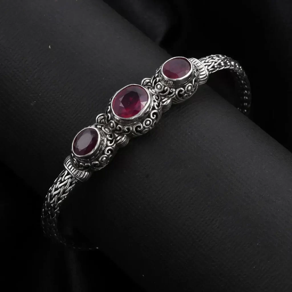 Bali Legacy African Ruby Bracelet