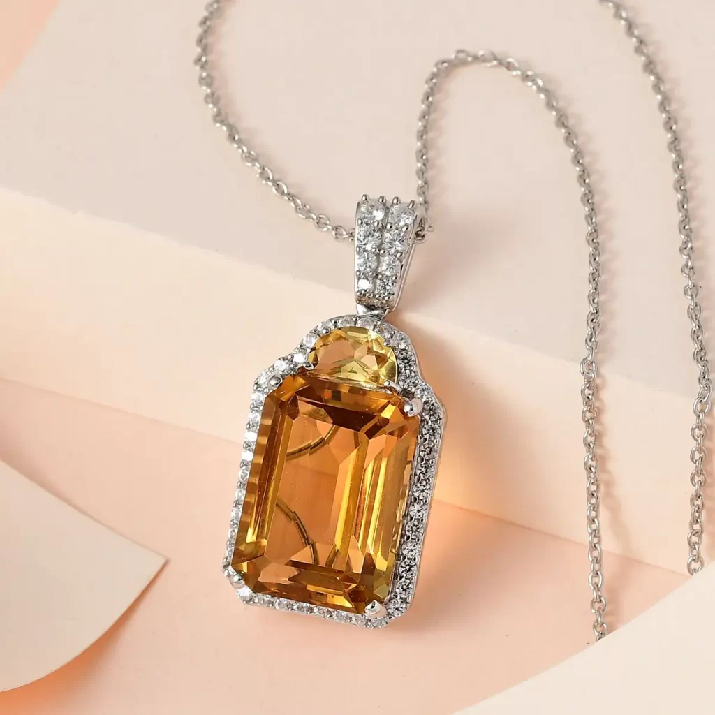 fall 2024 Citrine pendant