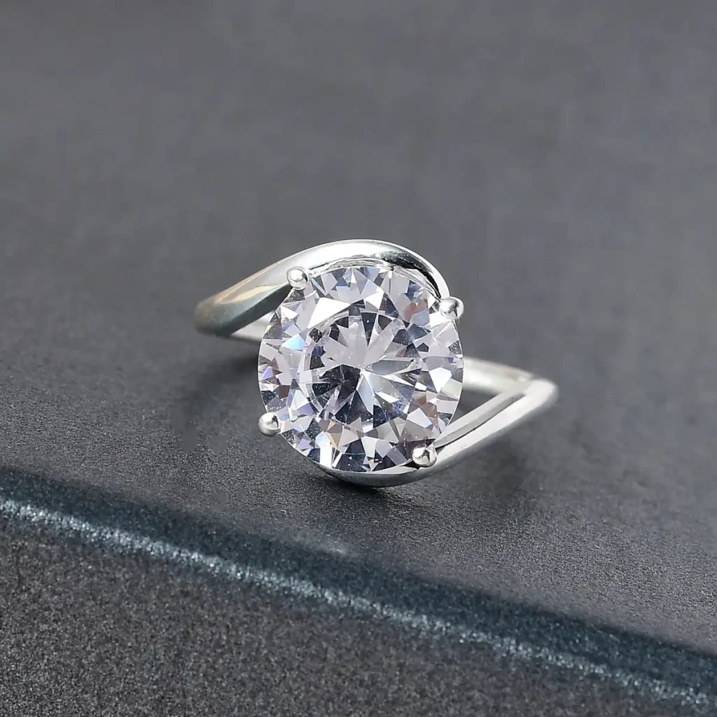 Diamond Solitaire Ring Under $10