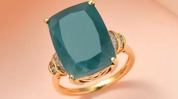 Rare Gemstone Grandidierite Ring