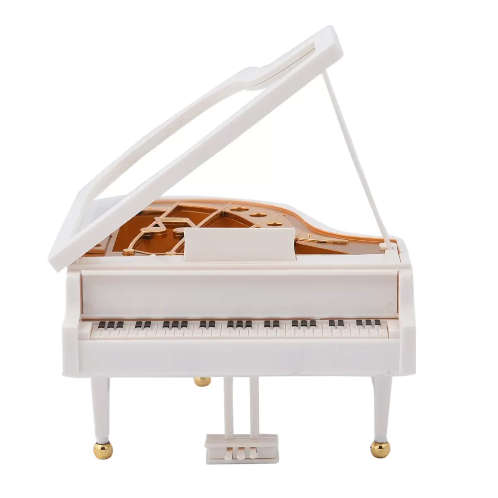 musical jewelry box piano shape gift