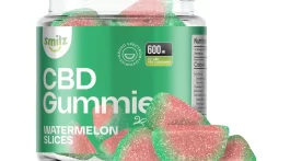 Smilz Broad Spectrum Watermelon Gummy Slices