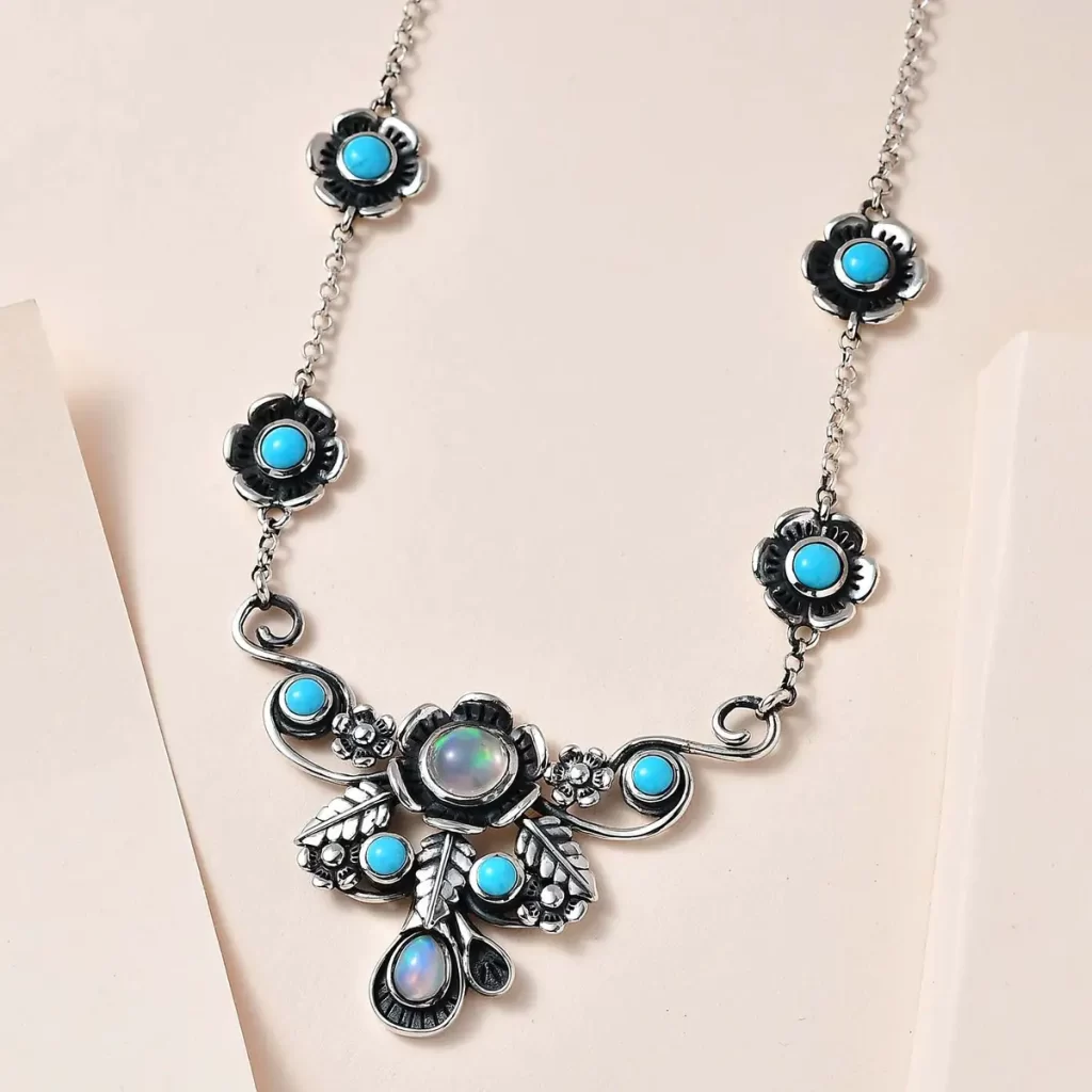 Italian Jewelry Turquoise Necklace