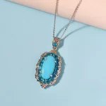 Premium Sleeping Beauty Turquoise Pendant