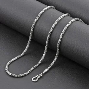 Bali Legacy Borobudur Chain silver layered necklaces