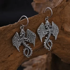 Bali Legacy Sterling Silver Dragon Earrings