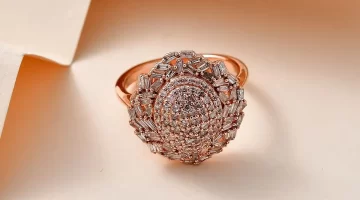 Best rose gold enegagement rings Natural Pink Diamond Ring