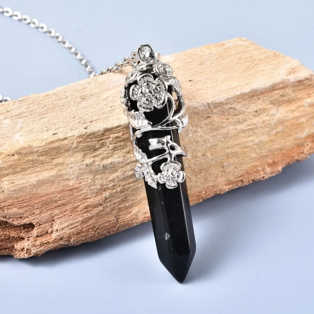 Black Obsidian pendant for healing 