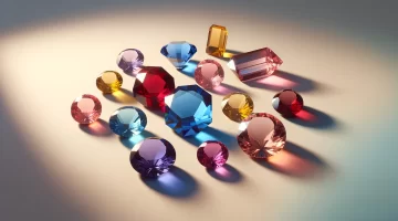 color therapy with gemstones