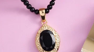 Black Tourmaline Spiritual Meaning wear it in a pendant for protection from negative energy and evil eye